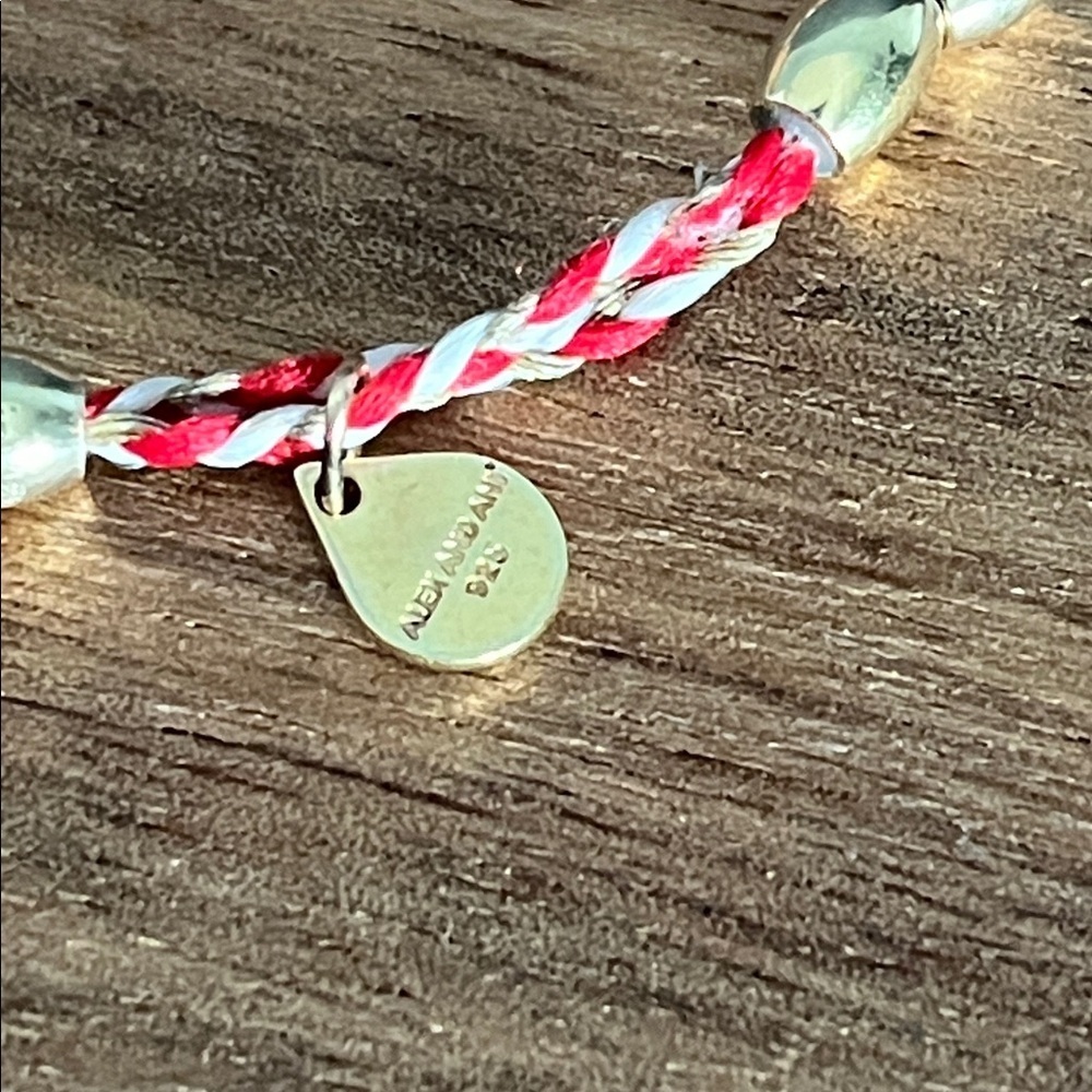 Alex and Ani Adjustable Turquoise Bead Bracelet - Picture 2 of 3